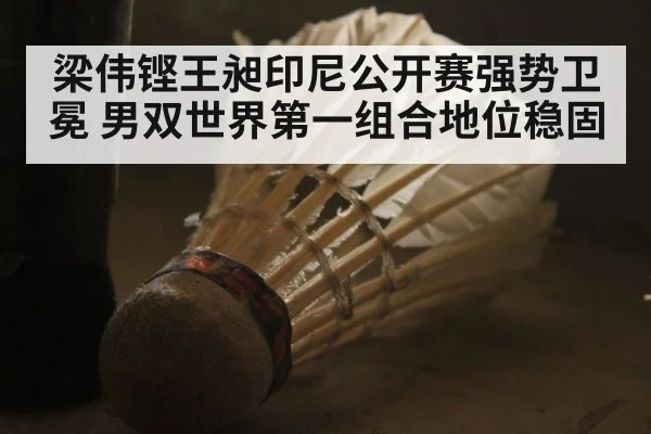 梁伟铿王昶印尼公开赛强势卫冕 男双世界第一组合地位稳固